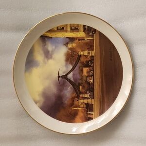 Vintage Limited Edition Utah Collector Plate 1985 The Eagle Gate